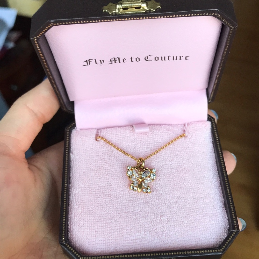 Juicy Couture Butterfly Necklace